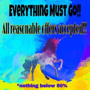 Everything must go!!!